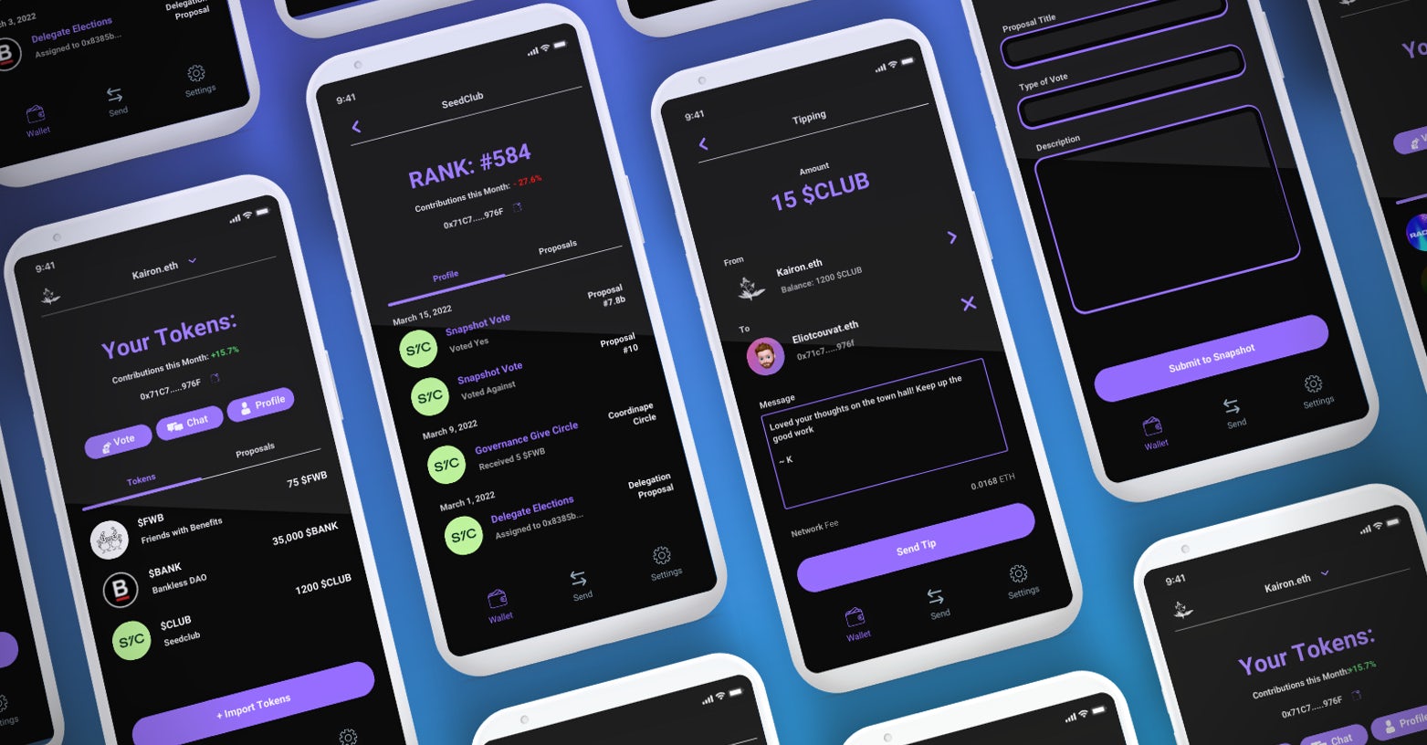Mock-ups of what such an app could look like